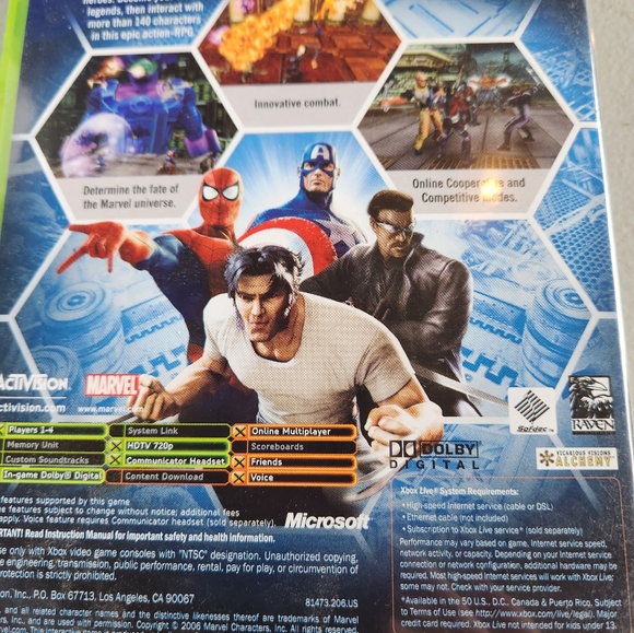 Xbox Marvel Ultimate Alliance - Picture 2 of 4